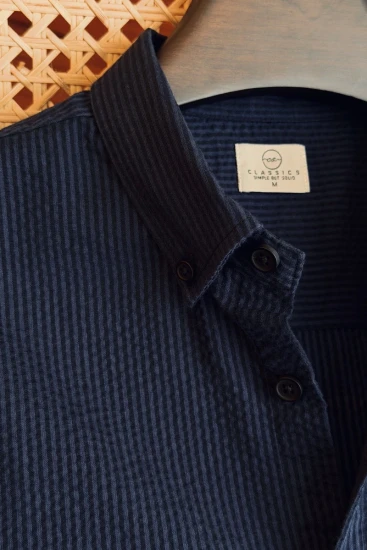 Navy Blue Shirt