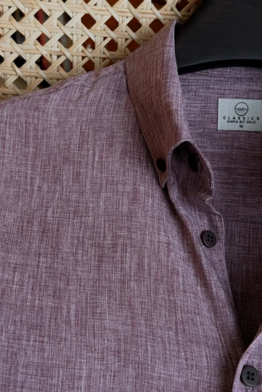 Lilac Luster Mauve Solid Shirt